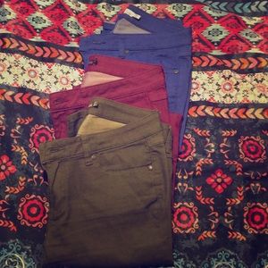 Three prana jeans